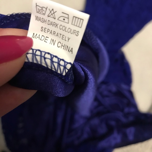 203). LACE dress AMOLUV. 💙NWT. (Poshmark only) - Picture 6 of 7